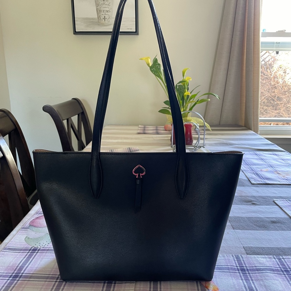 Black Kate Spade Adel Small Tote